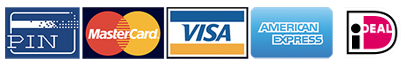 Betalen met PIN of Creditcard is mogelijk
